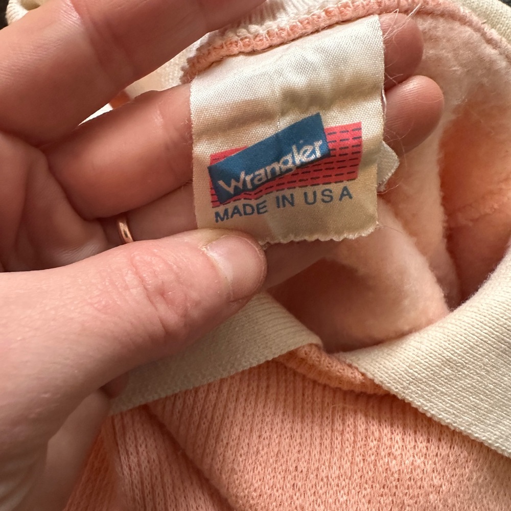 Vintage Wrangler Collared Crewneck - Picture 2 of 2